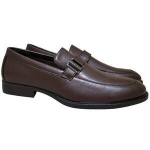 XRAY Men Blaze Slip On Strap Loafers Size US 9 Brown Faux Leather